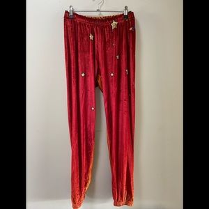 Aviator Nation Galaxy Velvet Pants. Small